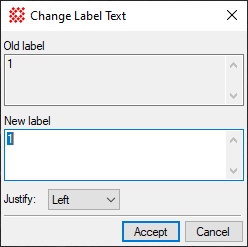 Mira Pro x64 User's Guide - Change Label Text